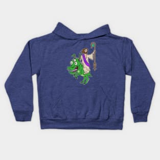 Dino Jesus Kids Hoodie